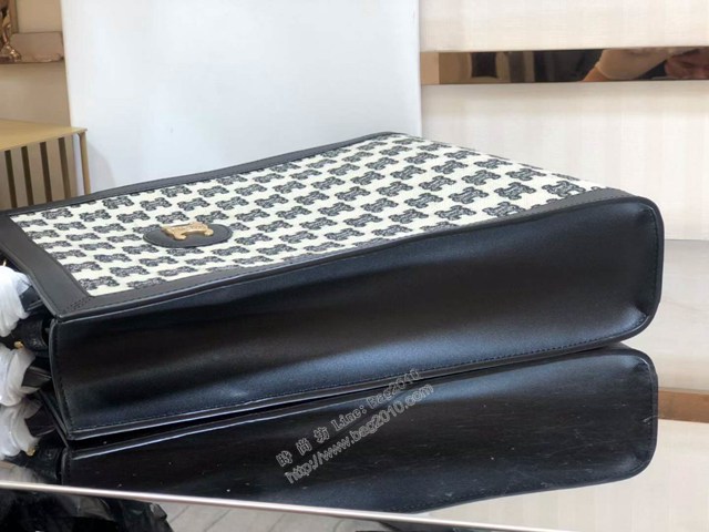 Celine專櫃2022新款單肩斜挎手拎托特包 192082 賽琳CABAS小號購物袋 sldj2209